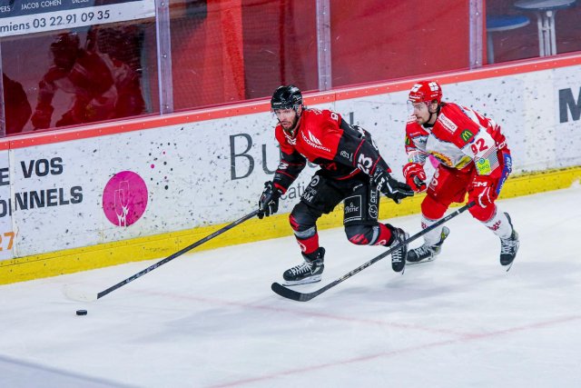 Photo hockey match Amiens  - Grenoble  le 26/01/2025