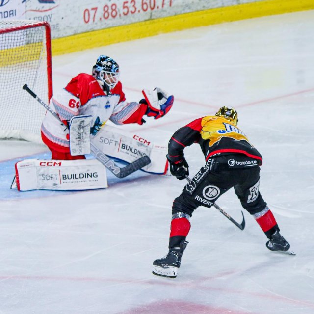 Photo hockey match Amiens  - Grenoble  le 26/01/2025
