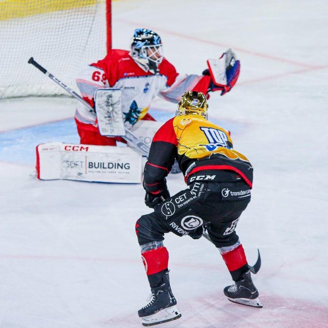 Photo hockey match Amiens  - Grenoble  le 26/01/2025
