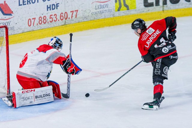 Photo hockey match Amiens  - Grenoble  le 26/01/2025