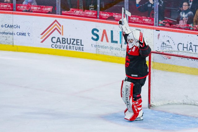 Photo hockey match Amiens  - Grenoble  le 26/01/2025