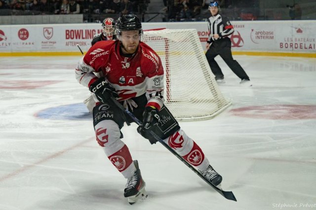 Photo hockey match Bordeaux - Amiens  le 28/01/2025