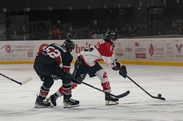 Photo hockey match Bordeaux - Amiens  le 28/01/2025
