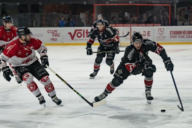 Photo hockey match Bordeaux - Amiens  le 28/01/2025