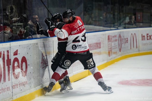 Photo hockey match Bordeaux - Amiens  le 28/01/2025