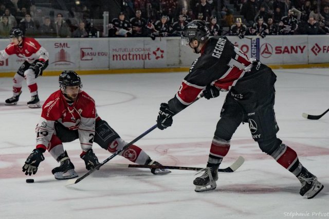Photo hockey match Bordeaux - Amiens  le 28/01/2025