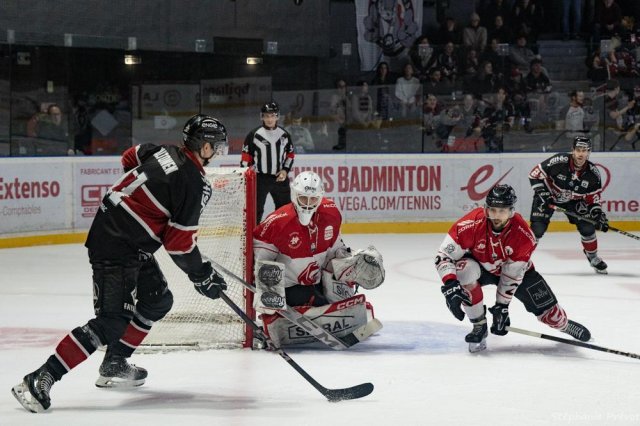 Photo hockey match Bordeaux - Amiens  le 28/01/2025