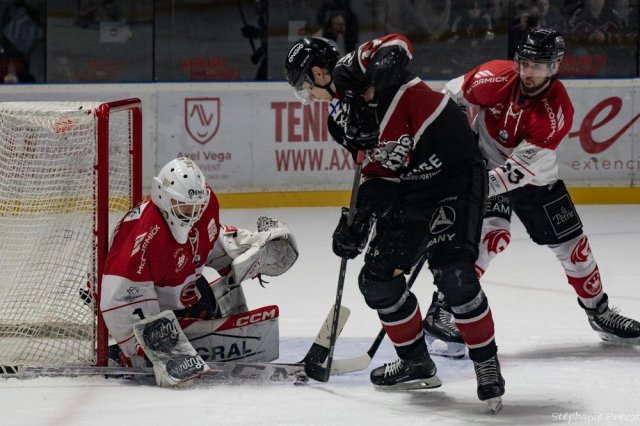 Photo hockey match Bordeaux - Amiens  le 28/01/2025