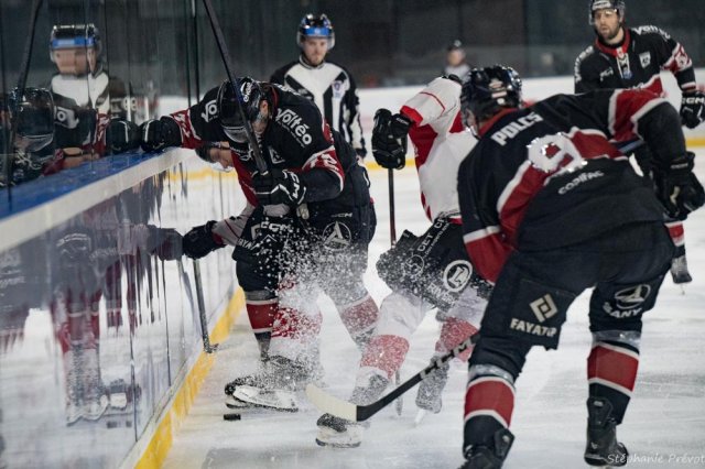 Photo hockey match Bordeaux - Amiens  le 28/01/2025