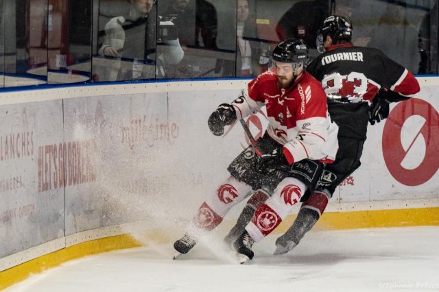 Photo hockey match Bordeaux - Amiens  le 28/01/2025