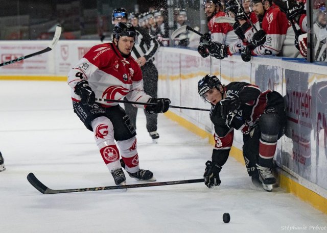 Photo hockey match Bordeaux - Amiens  le 28/01/2025