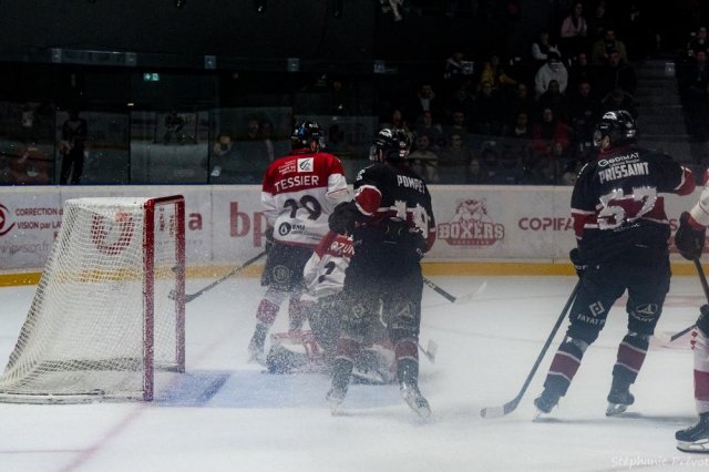 Photo hockey match Bordeaux - Amiens  le 28/01/2025