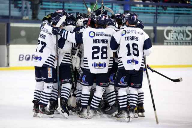 Photo hockey match Mont-Blanc - Dunkerque le 29/01/2025