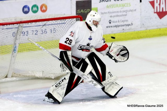 Photo hockey match Nice - Chamonix  le 28/01/2025