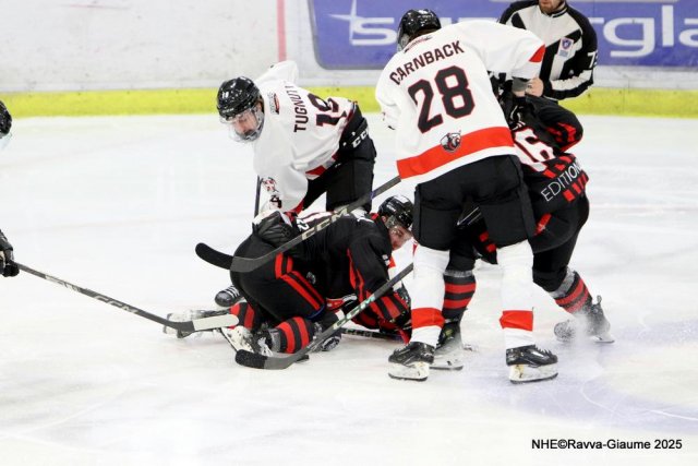 Photo hockey match Nice - Chamonix  le 28/01/2025