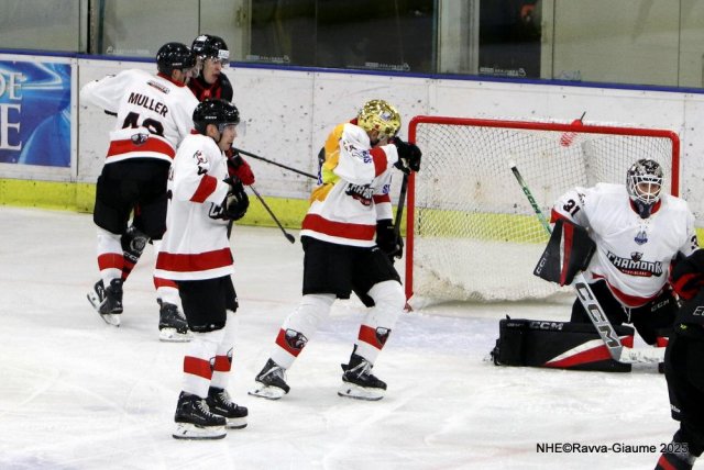 Photo hockey match Nice - Chamonix  le 28/01/2025