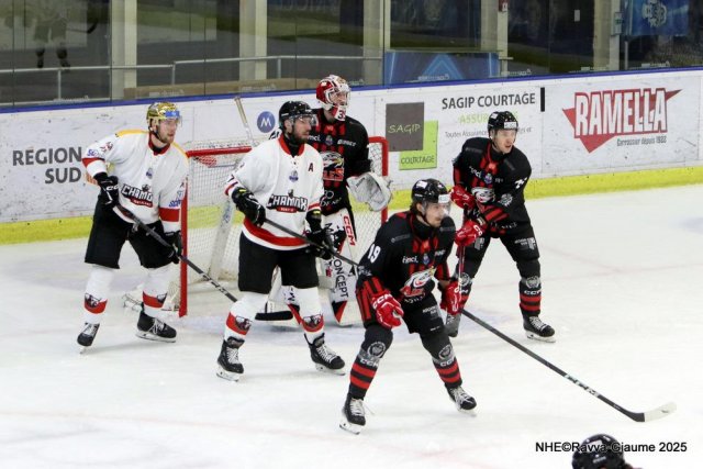 Photo hockey match Nice - Chamonix  le 28/01/2025