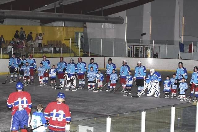 Photo hockey reportage Match de gala sur la glace havraise