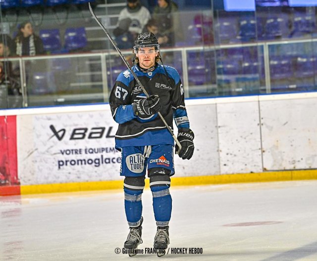 Photo hockey match Nantes - Strasbourg  le 29/01/2025