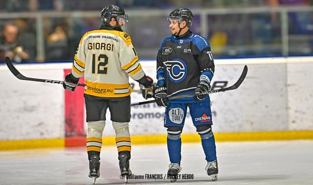 Photo hockey match Nantes - Strasbourg  le 29/01/2025