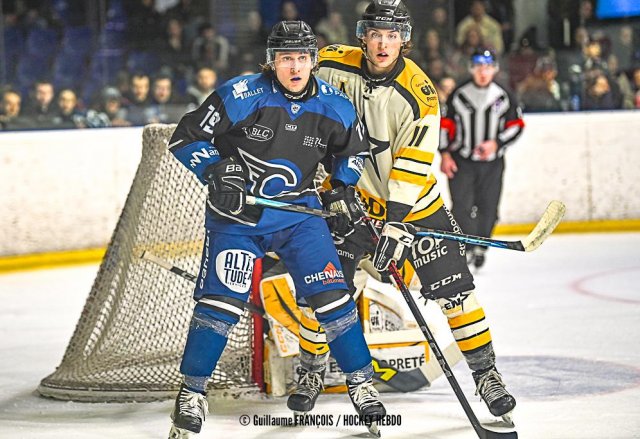 Photo hockey match Nantes - Strasbourg  le 29/01/2025