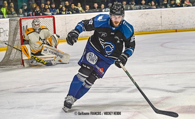 Photo hockey match Nantes - Strasbourg  le 29/01/2025