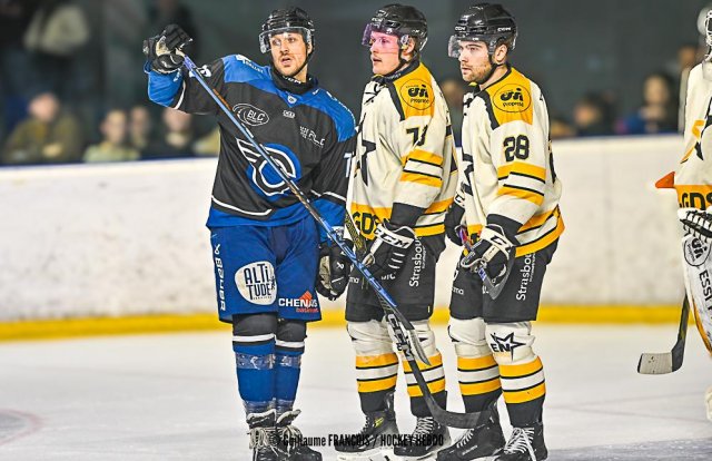 Photo hockey match Nantes - Strasbourg  le 29/01/2025
