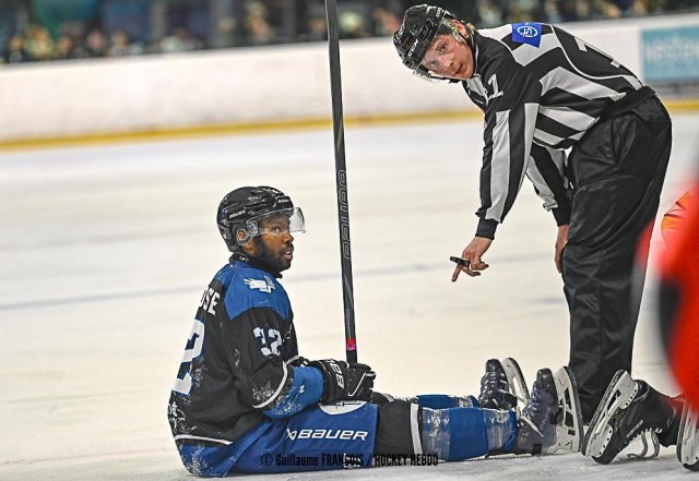 Photo hockey match Nantes - Strasbourg  le 29/01/2025