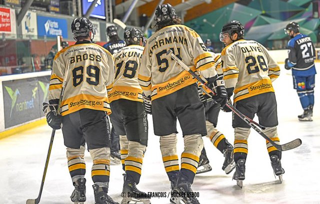 Photo hockey match Nantes - Strasbourg  le 29/01/2025