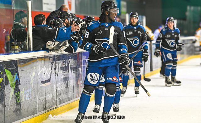 Photo hockey match Nantes - Strasbourg  le 29/01/2025