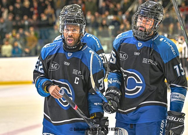 Photo hockey match Nantes - Strasbourg  le 29/01/2025