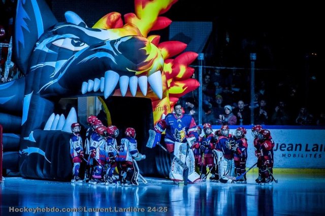 Photo hockey match Grenoble  - Bordeaux le 31/01/2025