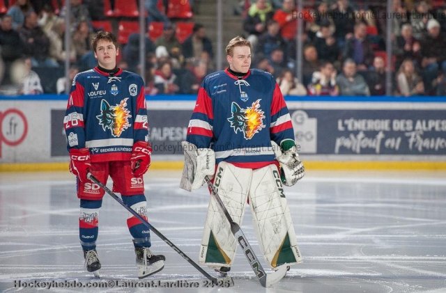 Photo hockey match Grenoble  - Bordeaux le 31/01/2025