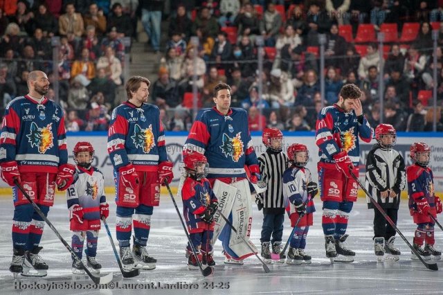 Photo hockey match Grenoble  - Bordeaux le 31/01/2025
