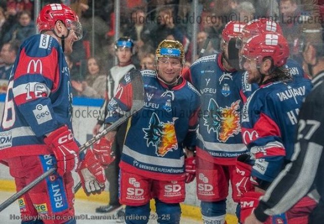 Photo hockey match Grenoble  - Bordeaux le 31/01/2025