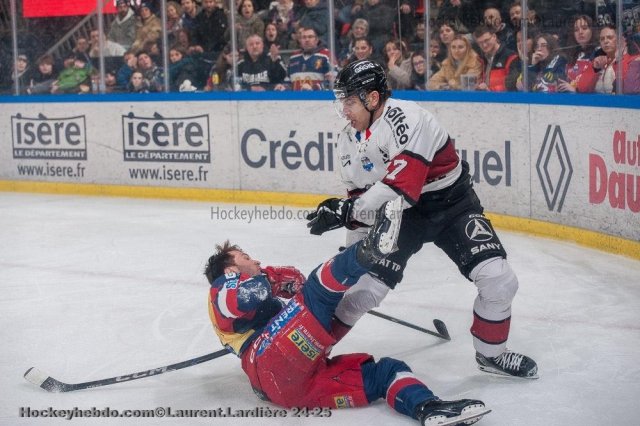 Photo hockey match Grenoble  - Bordeaux le 31/01/2025