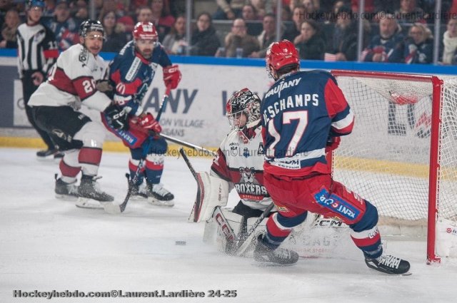 Photo hockey match Grenoble  - Bordeaux le 31/01/2025