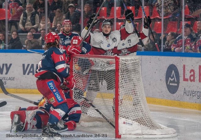 Photo hockey match Grenoble  - Bordeaux le 31/01/2025