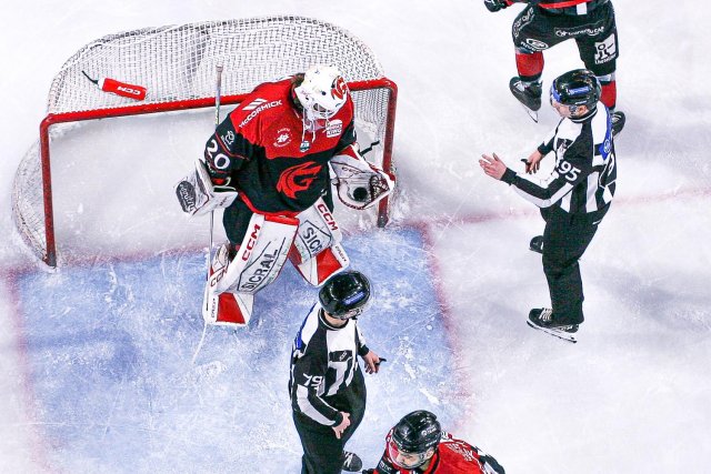 Photo hockey match Amiens  - Rouen le 31/01/2025