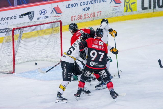Photo hockey match Amiens  - Rouen le 31/01/2025