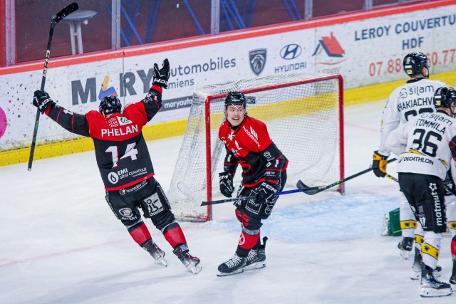 Photo hockey match Amiens  - Rouen le 31/01/2025