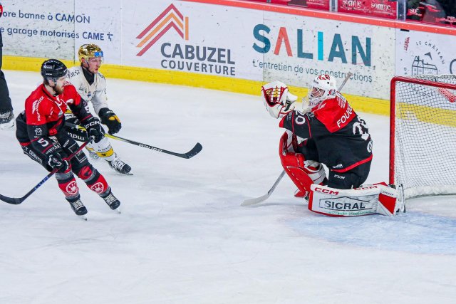 Photo hockey match Amiens  - Rouen le 31/01/2025