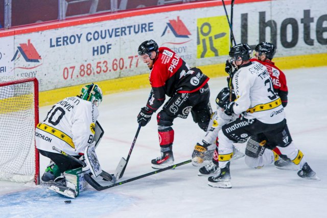 Photo hockey match Amiens  - Rouen le 31/01/2025