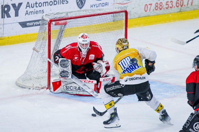 Photo hockey match Amiens  - Rouen le 31/01/2025