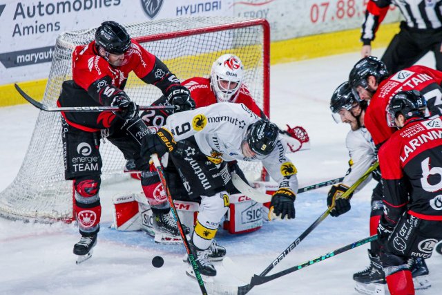 Photo hockey match Amiens  - Rouen le 31/01/2025