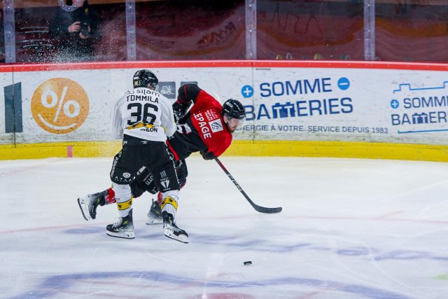 Photo hockey match Amiens  - Rouen le 31/01/2025