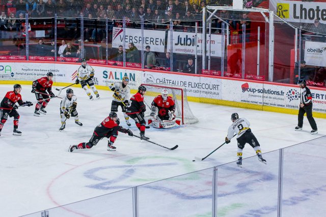 Photo hockey match Amiens  - Rouen le 31/01/2025