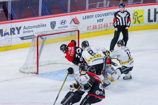 Photo hockey match Amiens  - Rouen le 31/01/2025