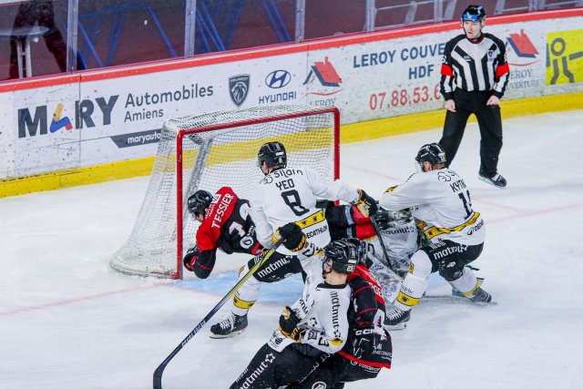 Photo hockey match Amiens  - Rouen le 31/01/2025