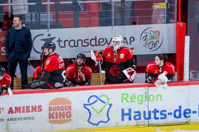 Photo hockey match Amiens  - Rouen le 31/01/2025